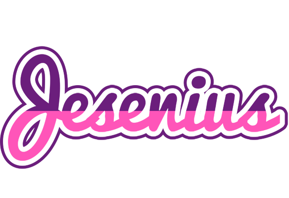 Jesenius cheerful logo