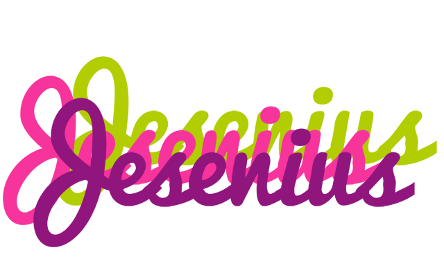 Jesenius flowers logo