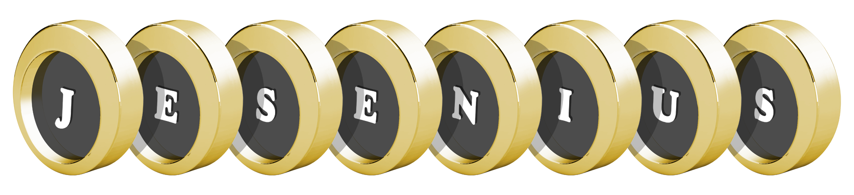 Jesenius gold logo