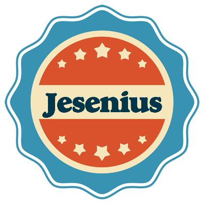 Jesenius labels logo
