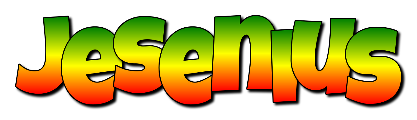 Jesenius mango logo