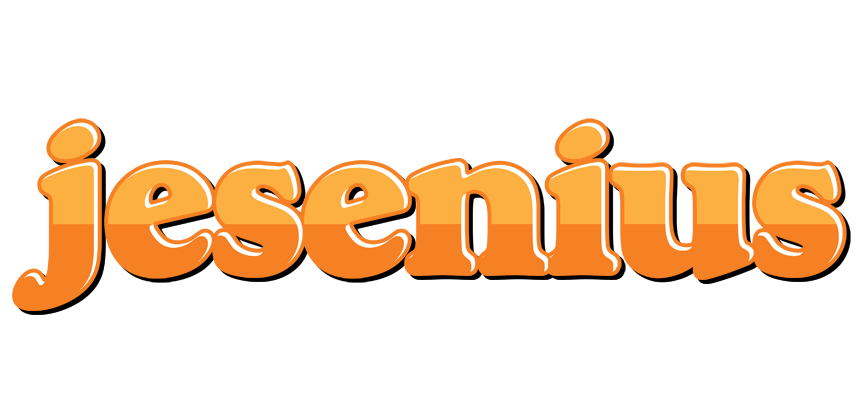 Jesenius orange logo
