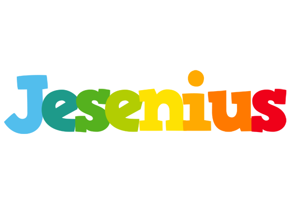 Jesenius rainbows logo