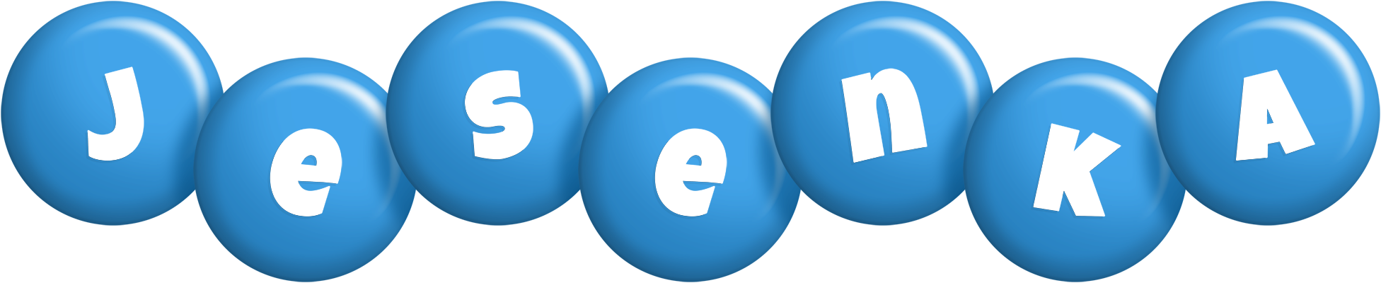Jesenka candy-blue logo