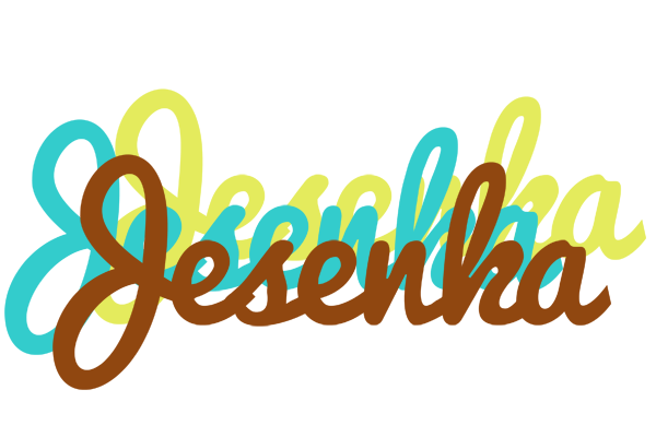 Jesenka cupcake logo