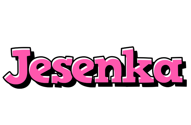 Jesenka girlish logo
