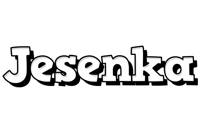 Jesenka snowing logo