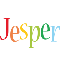 Jesper birthday logo