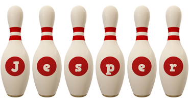 Jesper bowling-pin logo