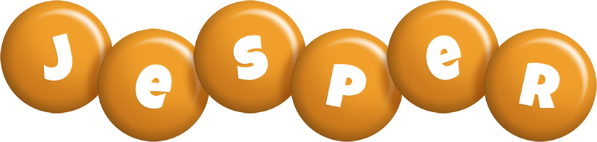 Jesper candy-orange logo