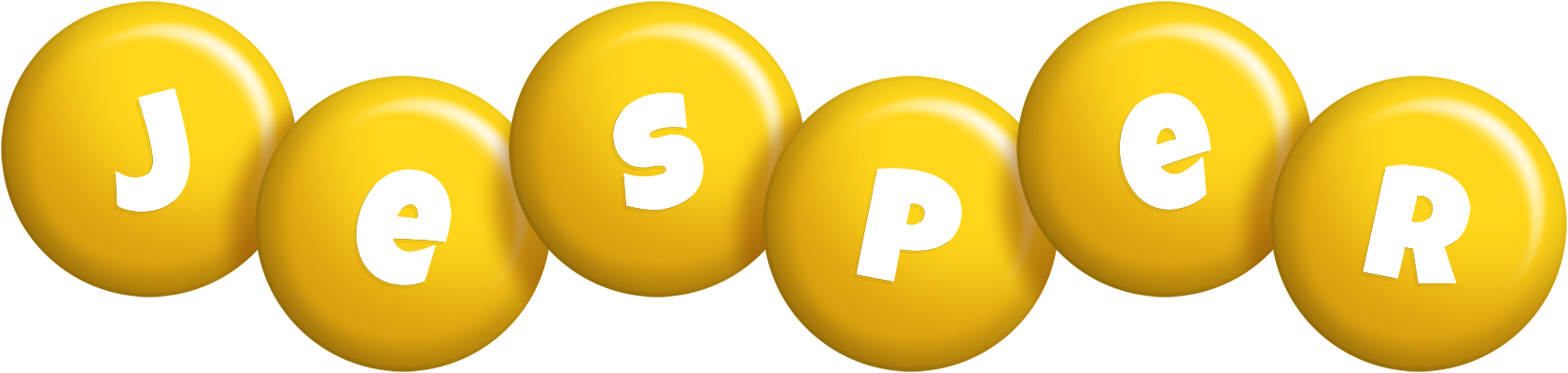 Jesper candy-yellow logo