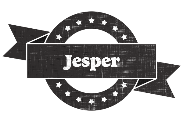 Jesper grunge logo