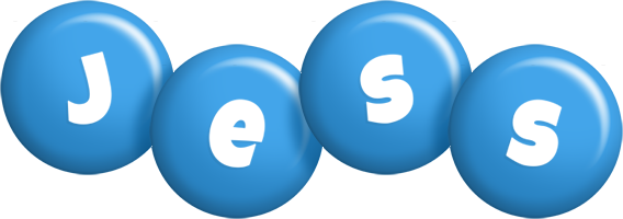 Jess candy-blue logo