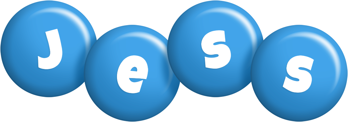 Jess candy-blue logo