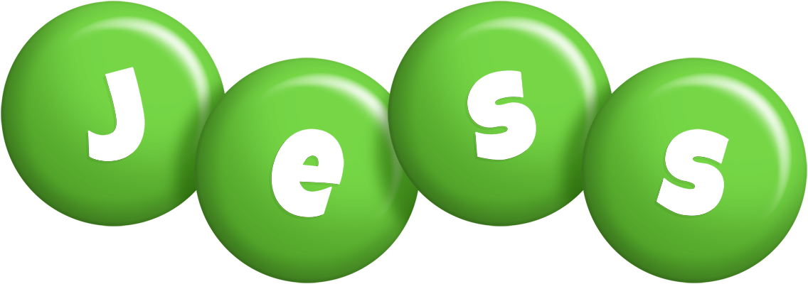 Jess candy-green logo