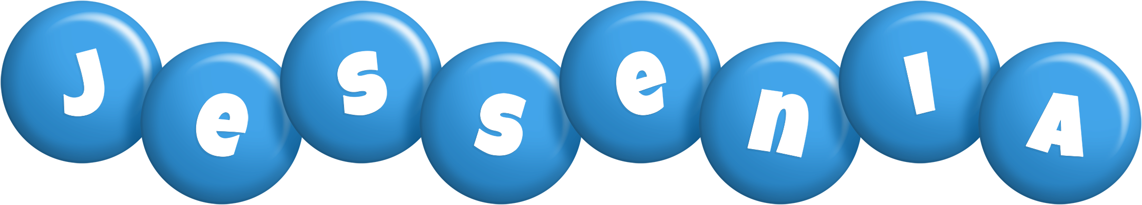 Jessenia candy-blue logo