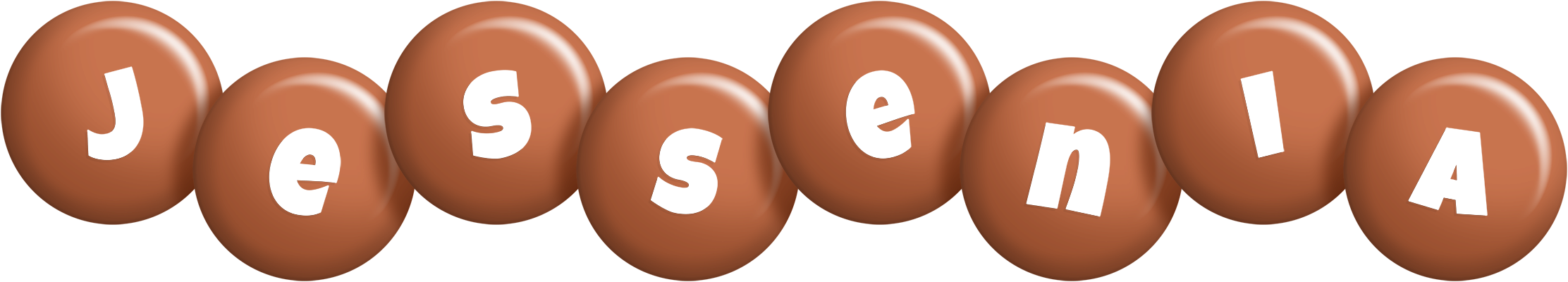 Jessenia candy-brown logo