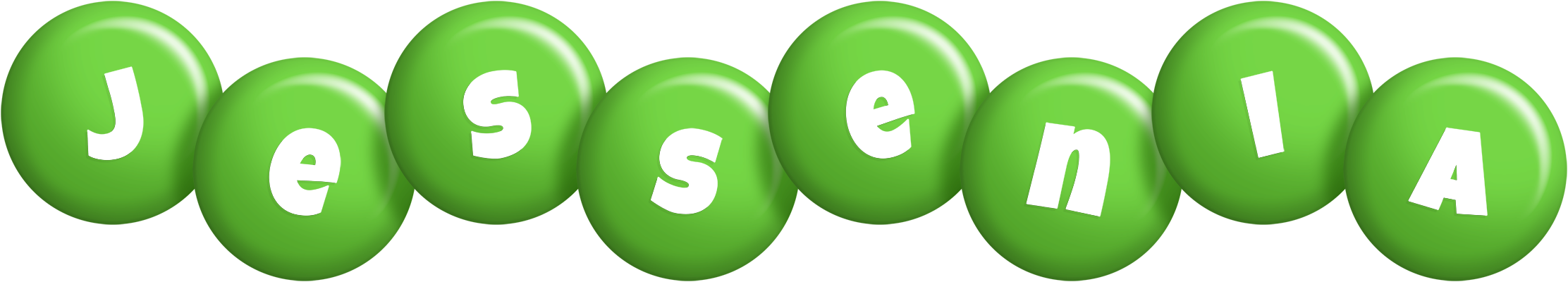 Jessenia candy-green logo