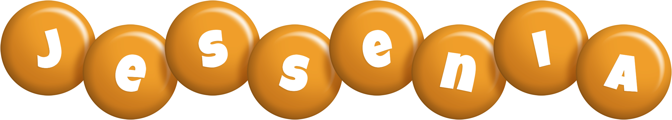 Jessenia candy-orange logo