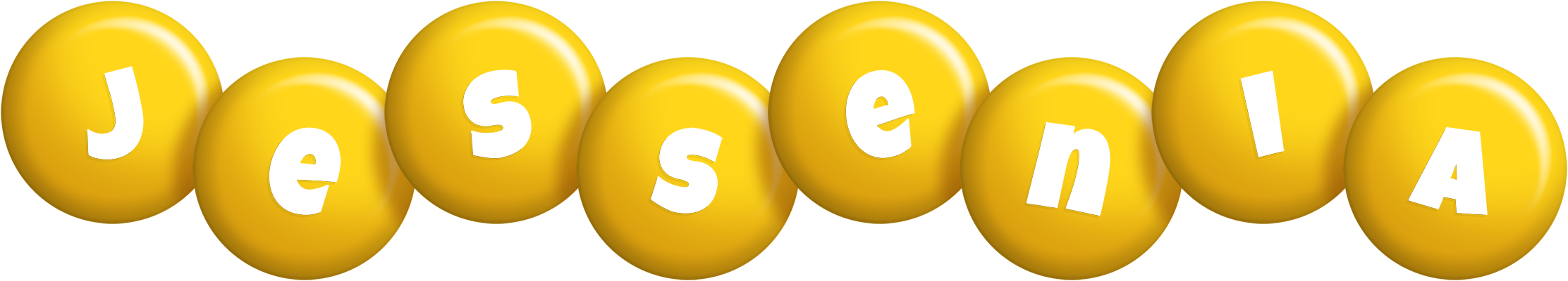 Jessenia candy-yellow logo