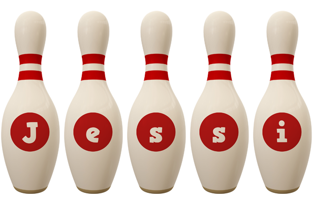 Jessi bowling-pin logo