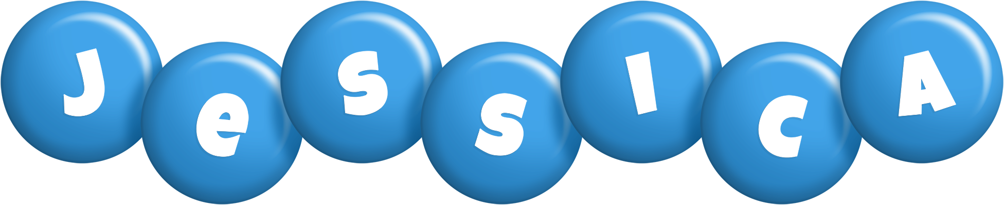 Jessica candy-blue logo
