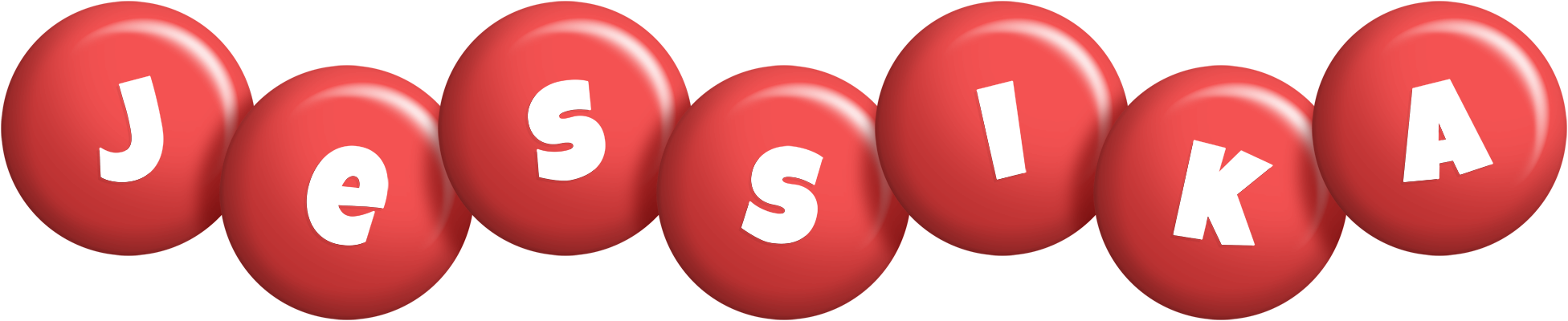 Jessika candy-red logo