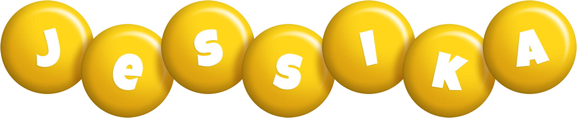 Jessika candy-yellow logo