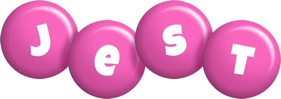 Jest candy-pink logo