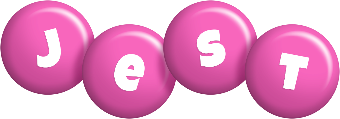 Jest candy-pink logo