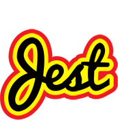 Jest flaming logo