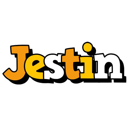 Jestin cartoon logo