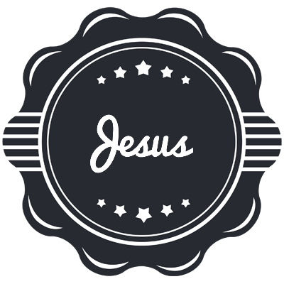 Jesus badge logo