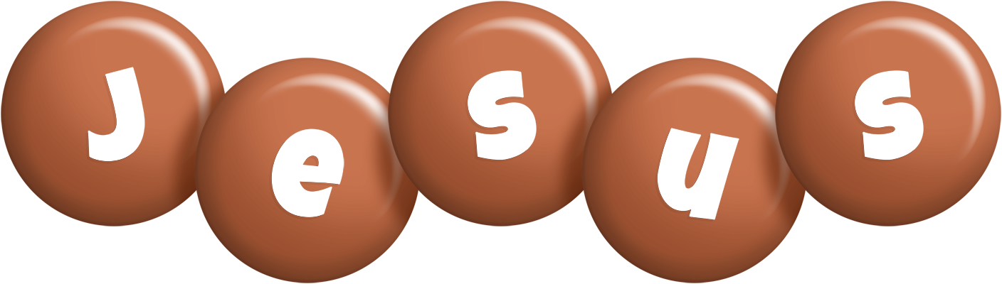 Jesus candy-brown logo