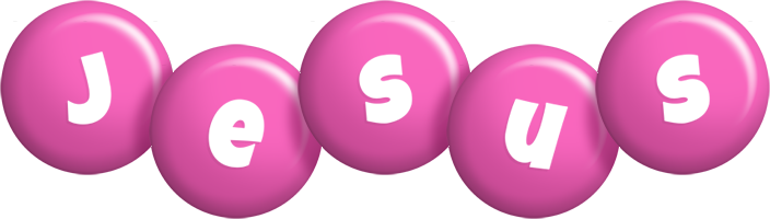 Jesus candy-pink logo