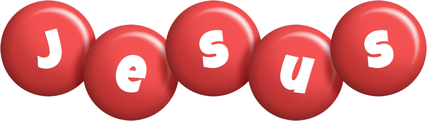 Jesus candy-red logo