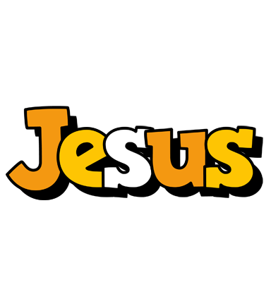 Jesus cartoon logo