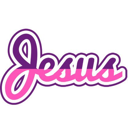 Jesus cheerful logo