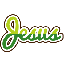 Jesus golfing logo