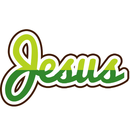 Jesus golfing logo