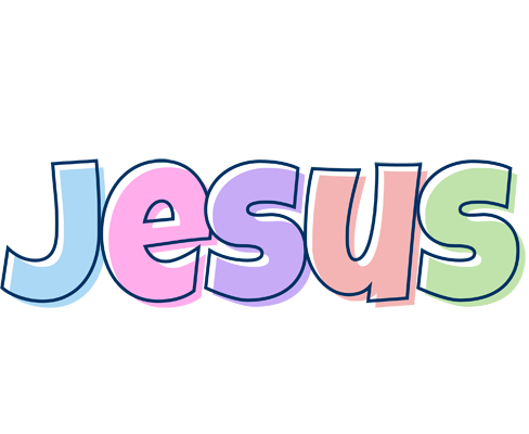 Jesus pastel logo