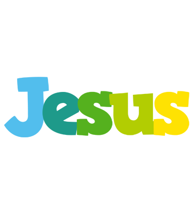 Jesus rainbows logo