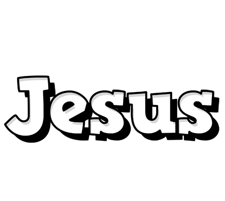 Jesus snowing logo