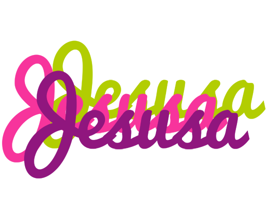 Jesusa flowers logo