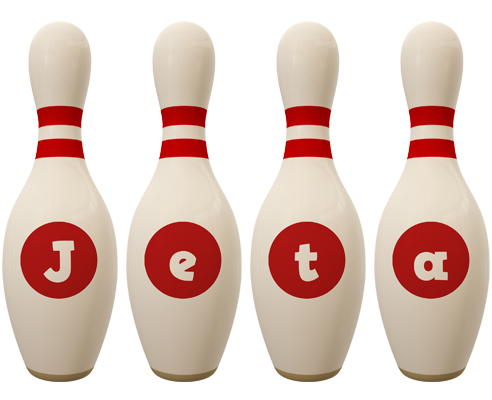 Jeta bowling-pin logo