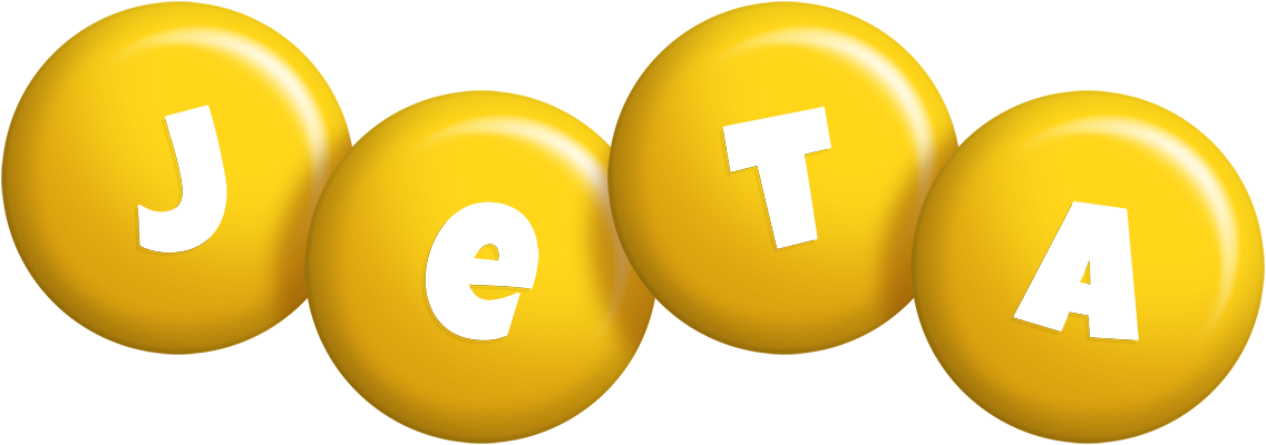 Jeta candy-yellow logo