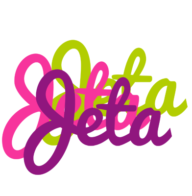Jeta flowers logo