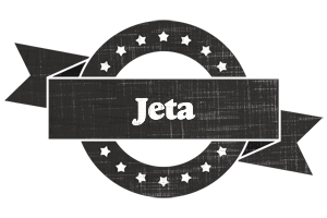 Jeta grunge logo