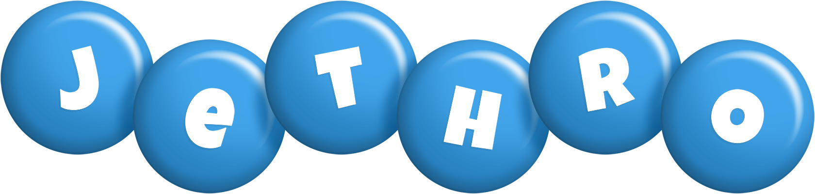 Jethro candy-blue logo
