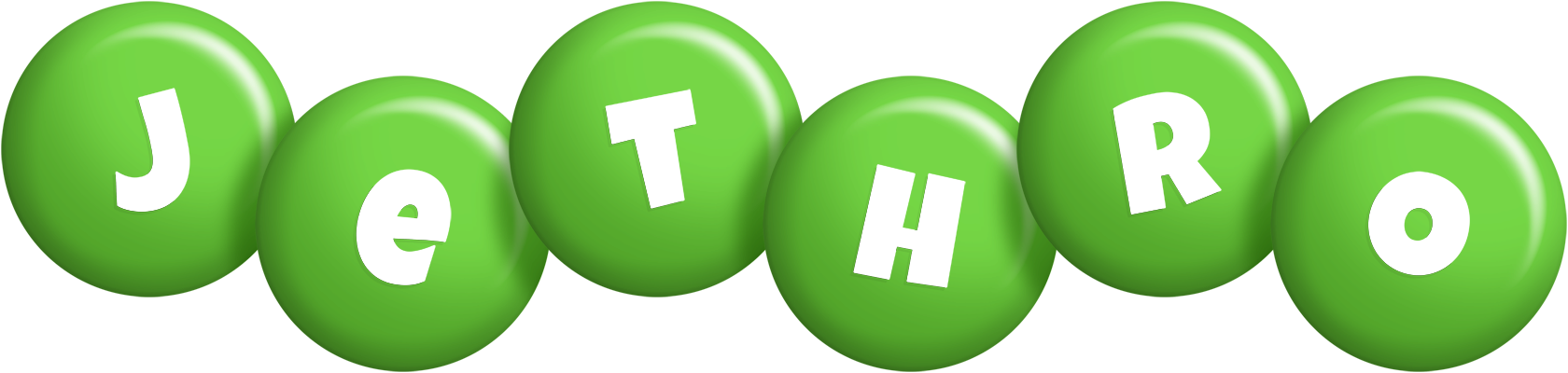 Jethro candy-green logo